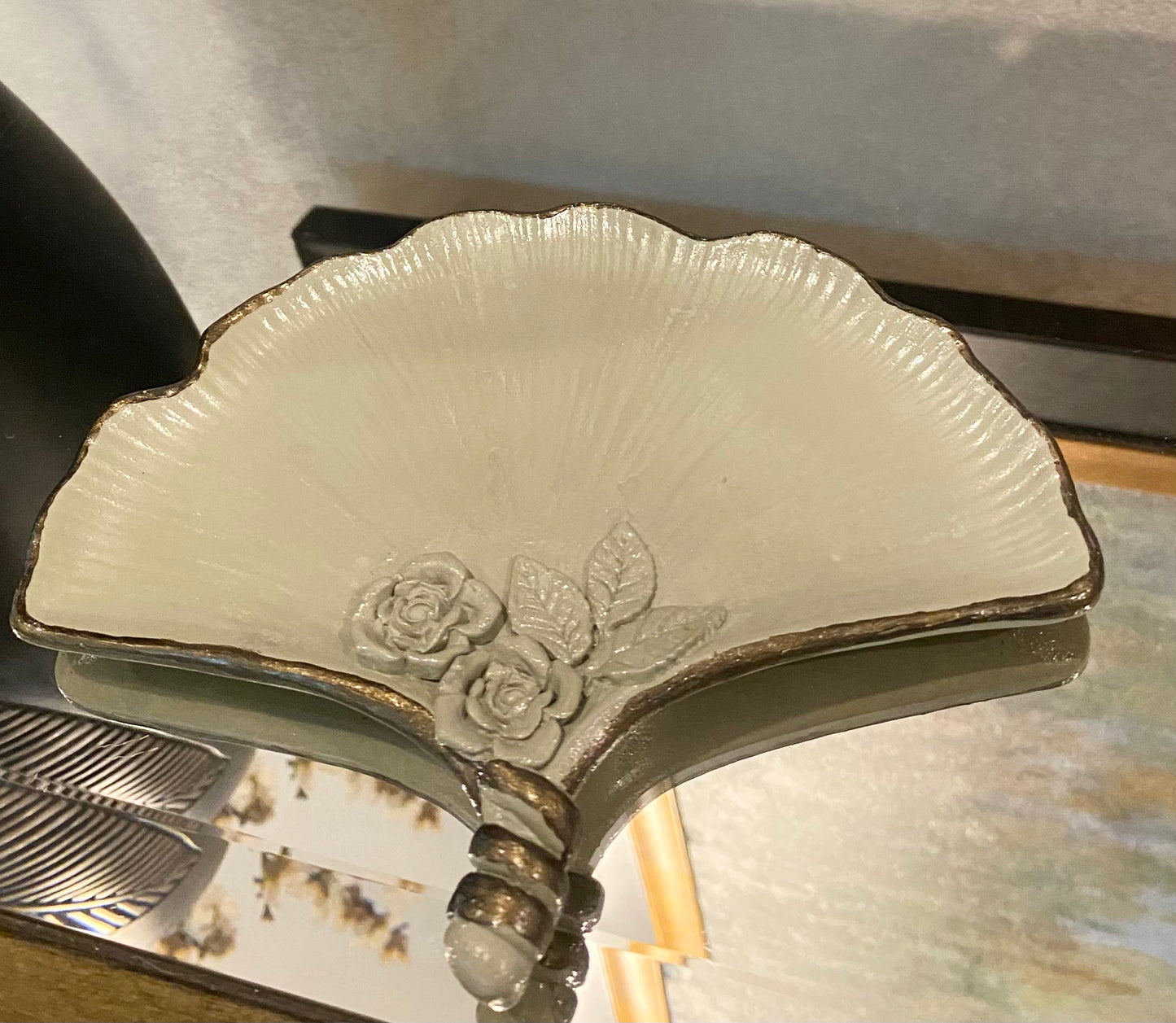 Ginkgo Leaf Tray 5.5” W x 7”L ($15.50 Each)