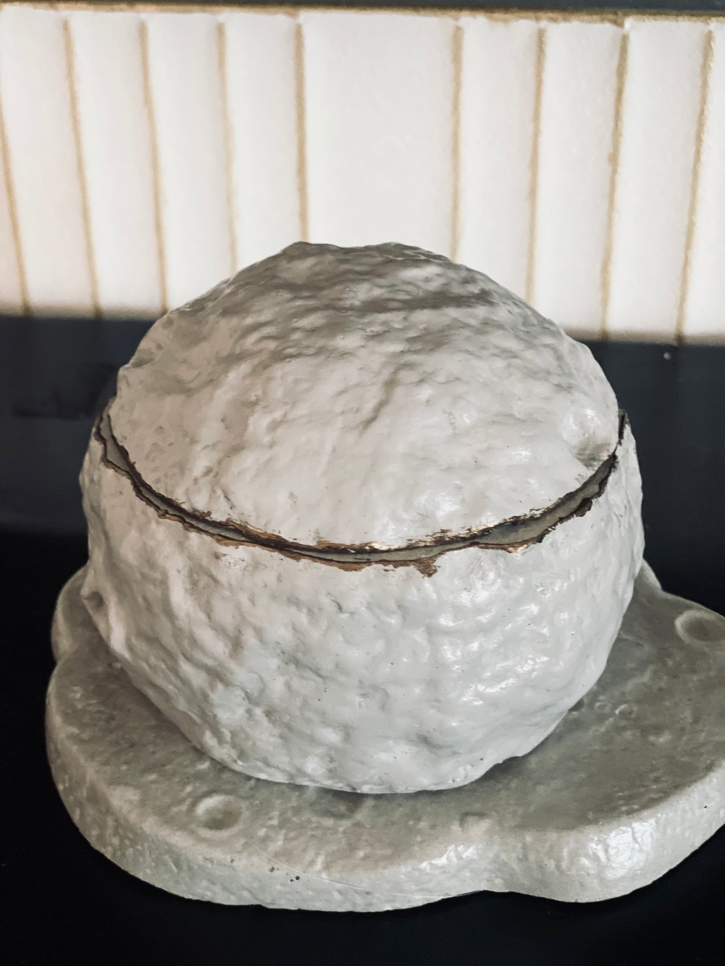 Celestial Container with Coaster 4”H x 4”W
