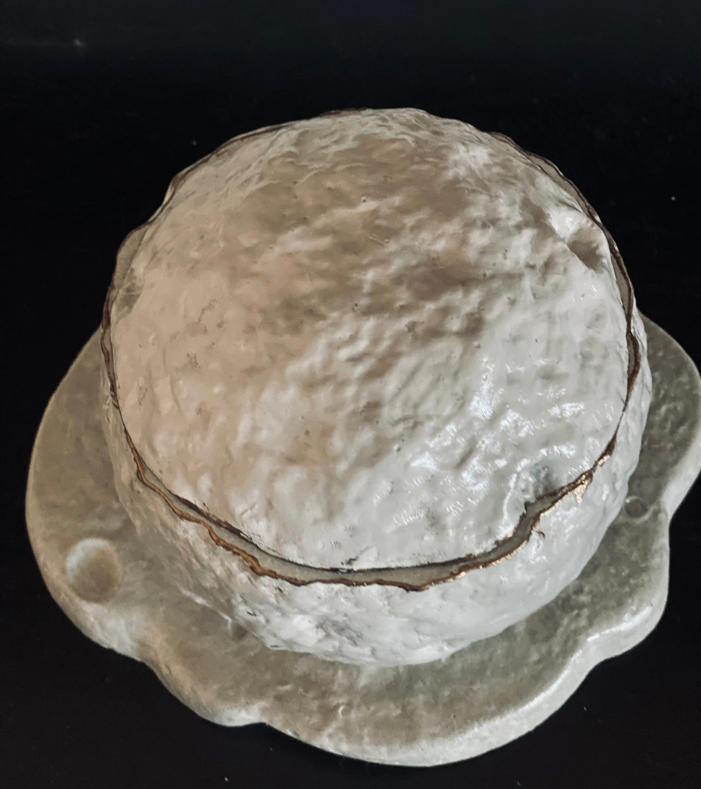 Celestial Container with Coaster 4”H x 4”W